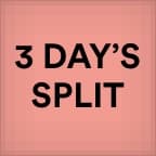 Hypertrophy : 3 DAYS SPLIT