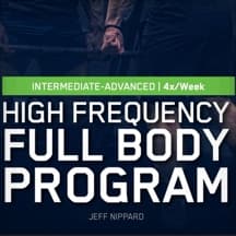 High Frequency Full Body Program: Jeff Nippard