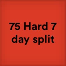 75 Hard Workout Plan