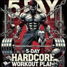 HARDCORE 5-DAYS WORKOUT PLAN