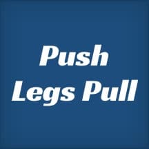 Bodybuilding Push Legs Pull