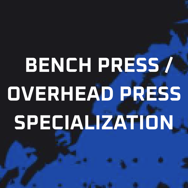 Maconi Modified Pressing Routine