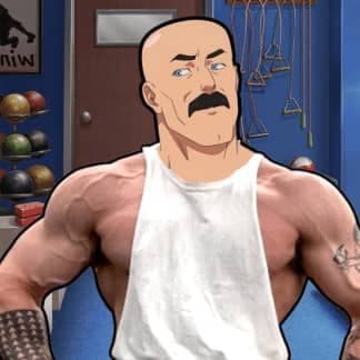 Bald Swordman